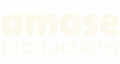 Logo amase productions creme/wit