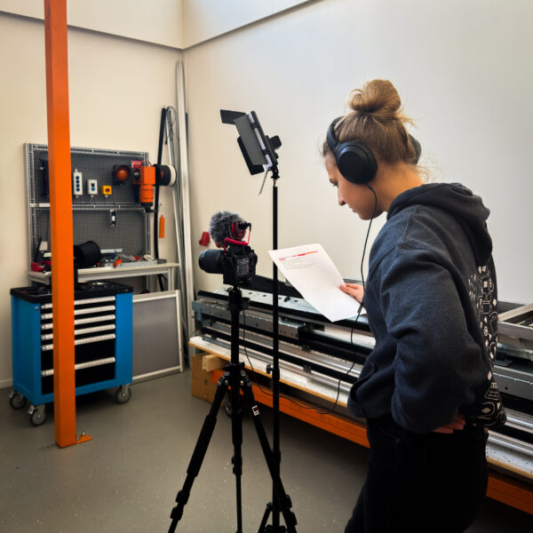 Cameraploeg van amase productions op locatie